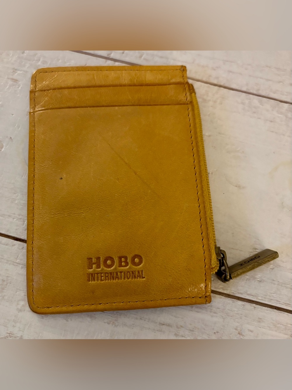 HOBO Euro Slide Leather Card Case Wallet
